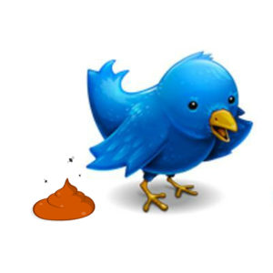 cagada en twitter